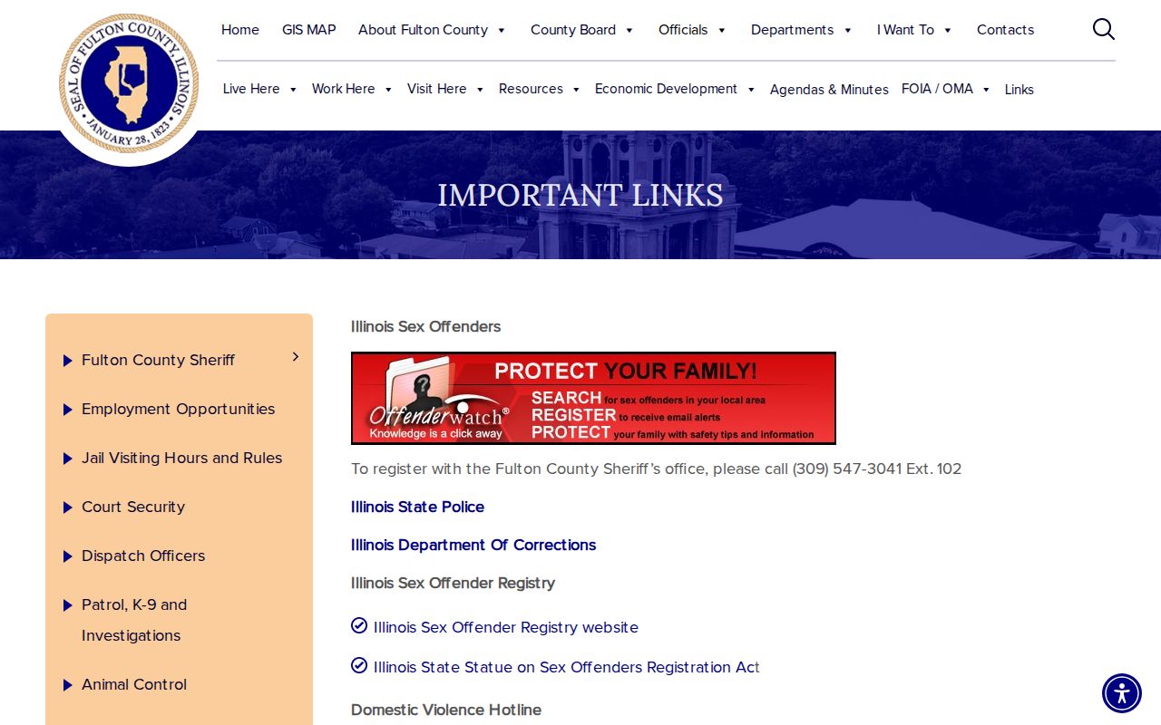 Fulton County arrest warrant and official custody resource links